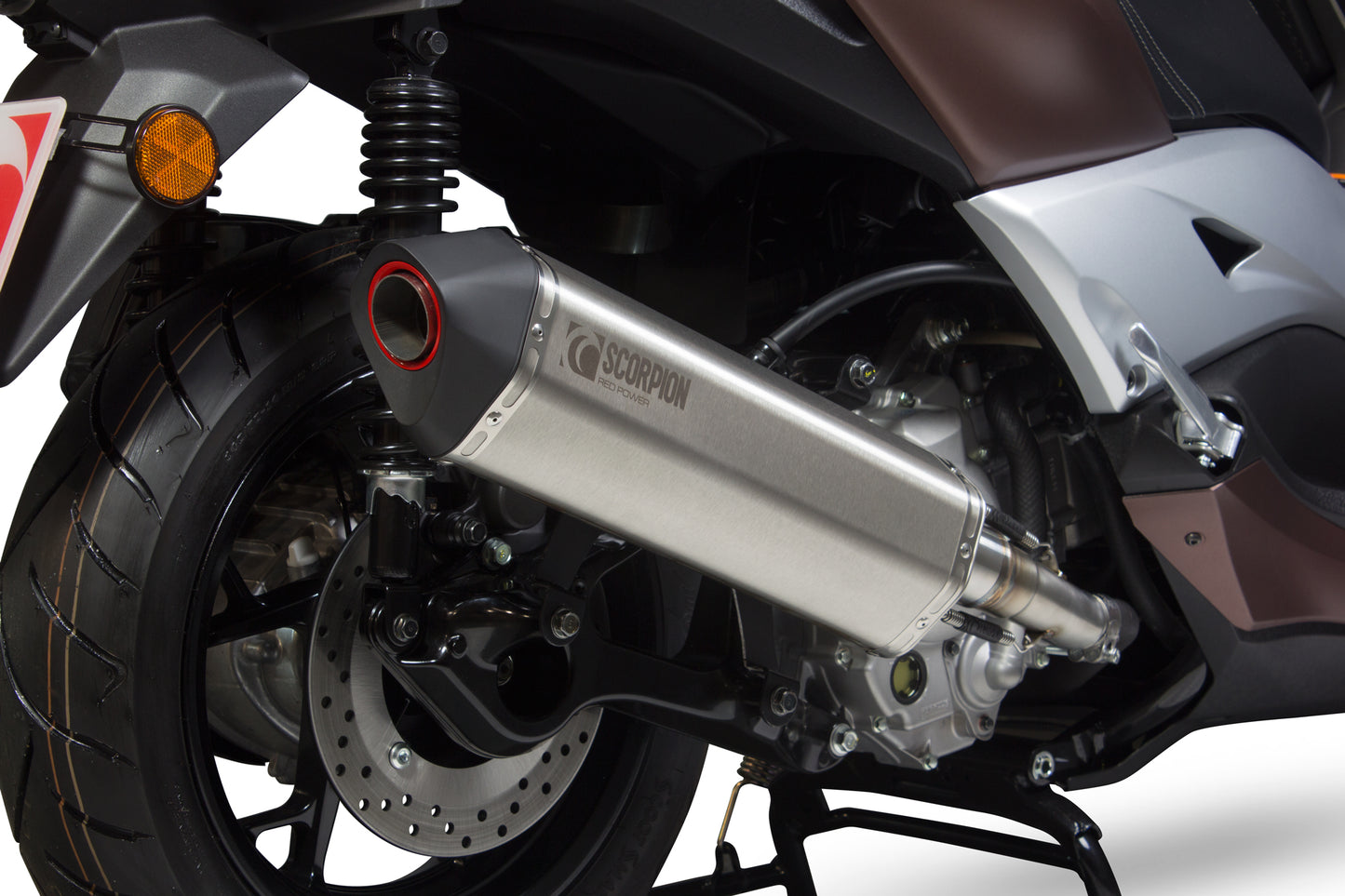 SCORPION SERKET PARALLEL SLIP-ON YAMAHA XMAX 300 17'-20' ACERO INOX.