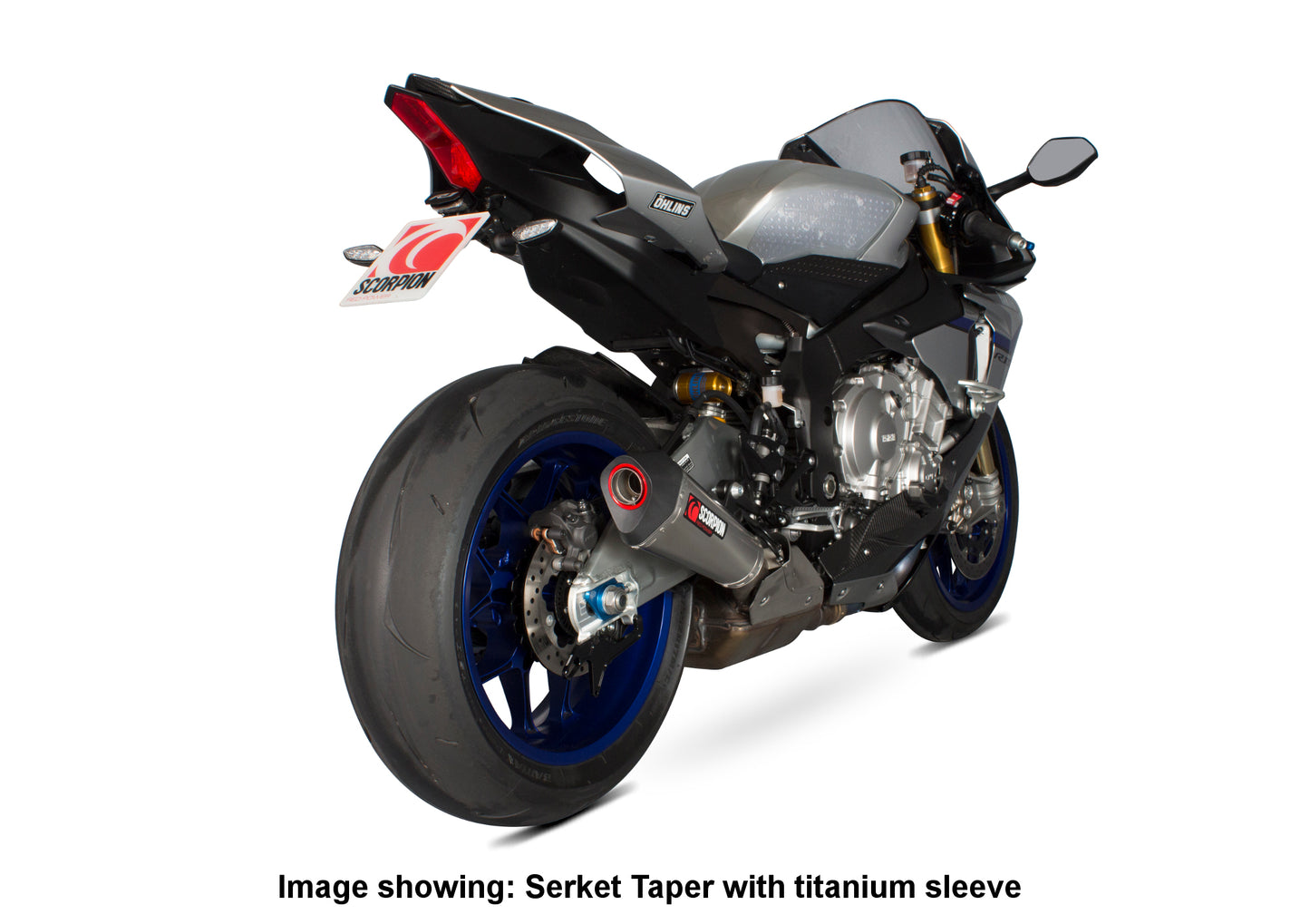 SCORPION SERKET TAPER SLIP-ON YAMAHA YZF R1 / R1M 15'-19' CARBON FIBER