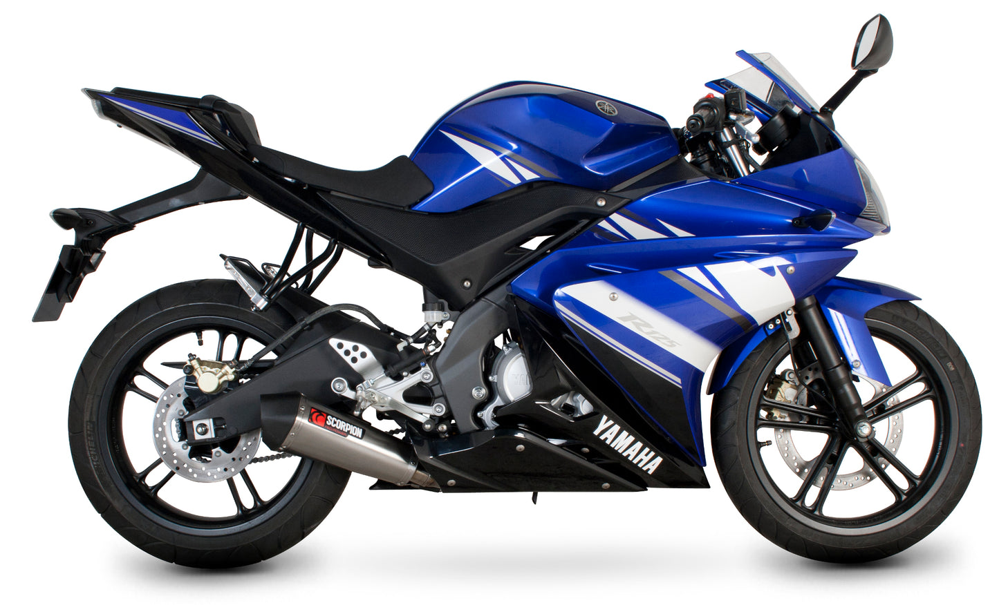 SCORPION SERKET TAPER FULL SYSTEM YAMAHA YZF R 125 08'-13'