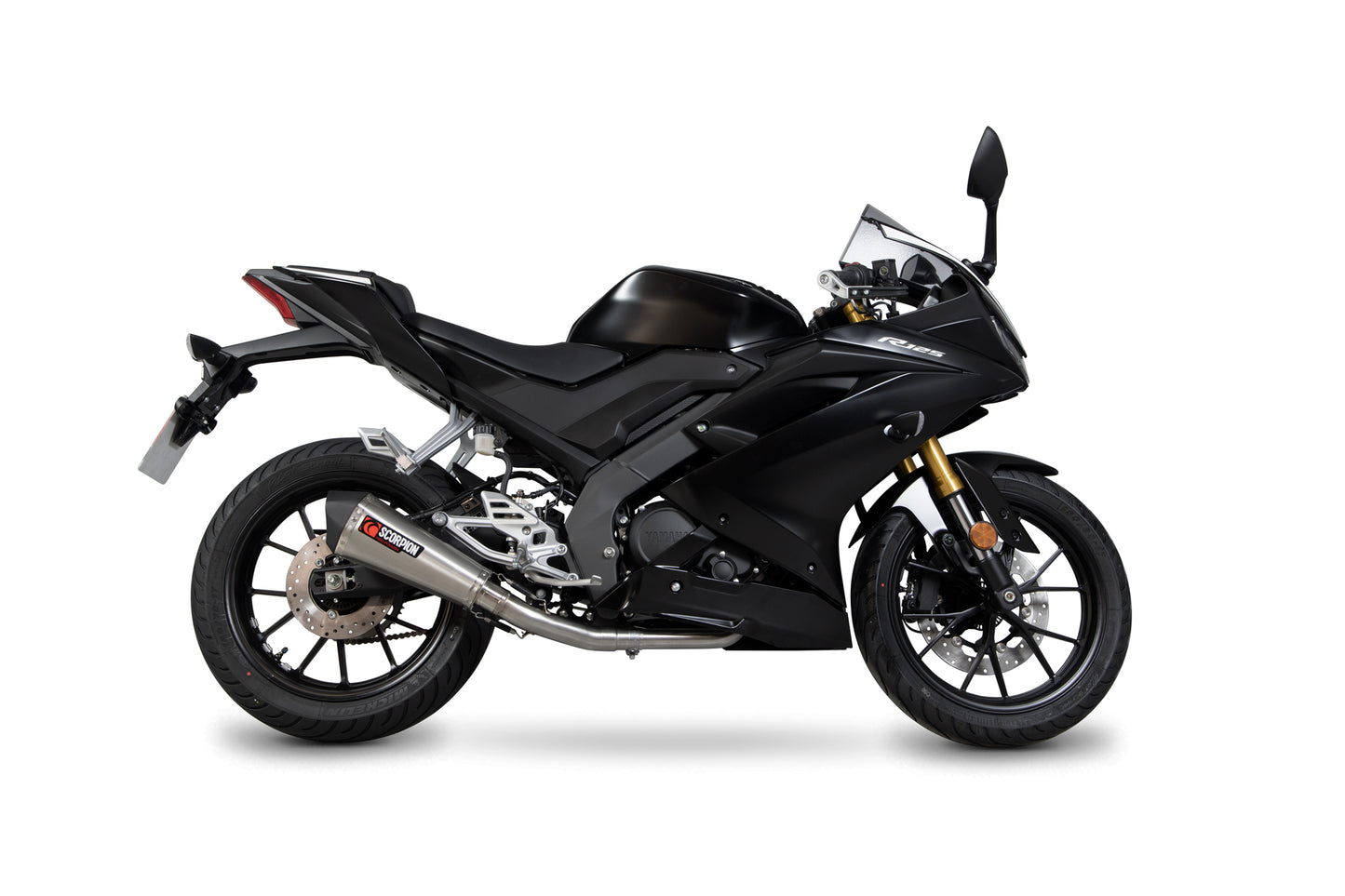 SCORPION SERKET TAPER FULL SYSTEM YAMAHA YZF R 125 19'-20'