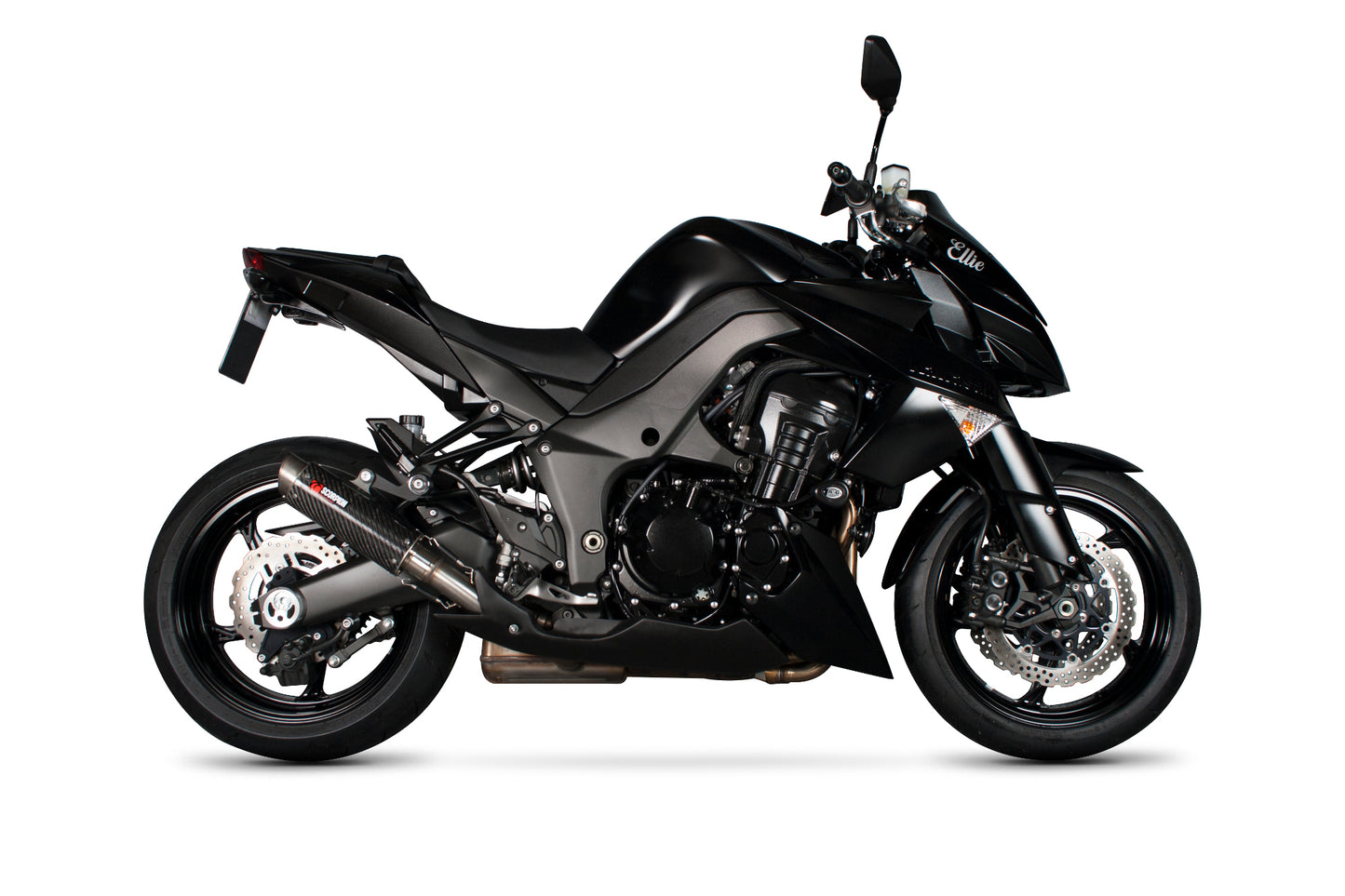SCORPION RP1-GP SLIP-ON KAWASAKI Z1000 10'-13' CARBON FIBRE. (PAIR)