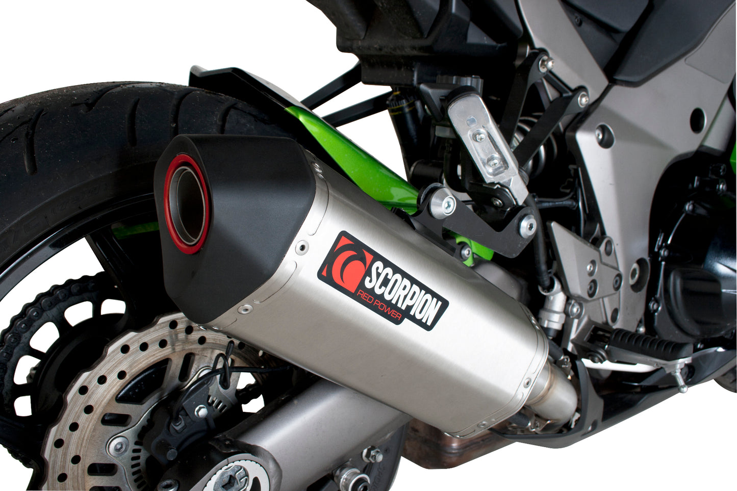 SCORPION SERKET PARALLEL SLIP-ON KAWASAKI Z1000 SX 10'-13' STAINLESS STEEL. (PAIR)