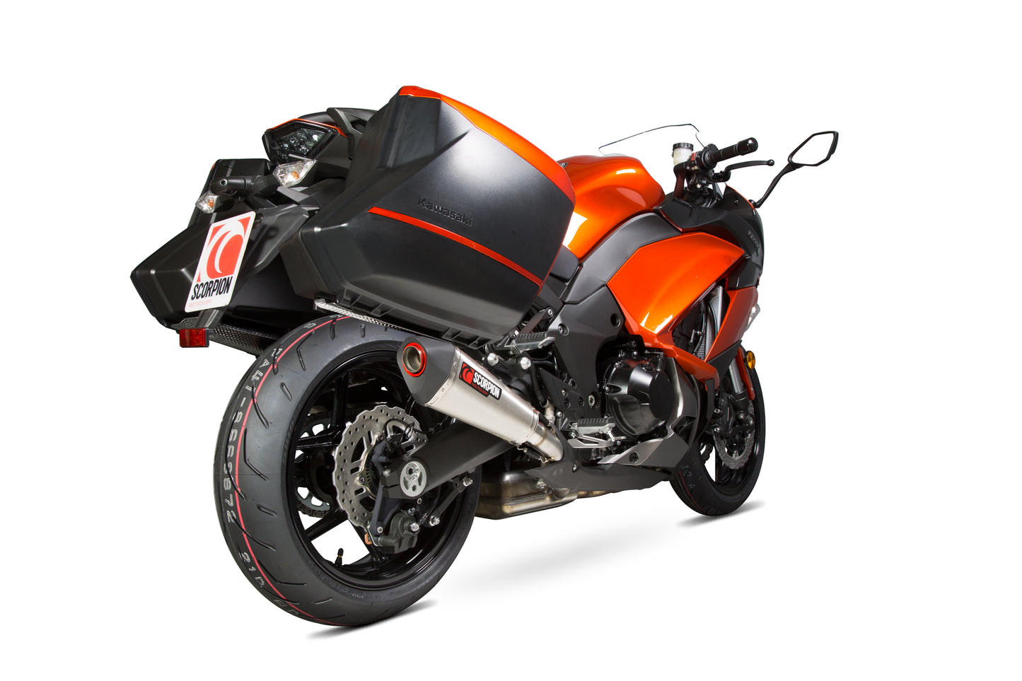 SCORPION SERKET TAPER SLIP-ON KAWASAKI Z1000 SX 14'-16' ACERO INOX. (PAIR)