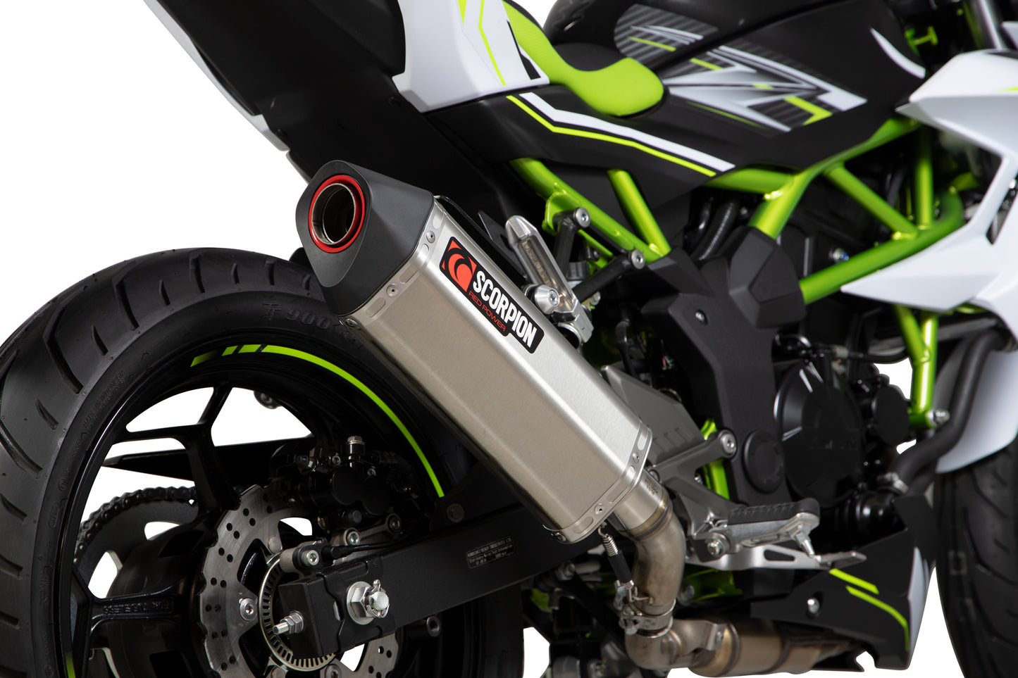 SCORPION SERKET TAPER SLIP-ON KAWASAKI Z 125 18'-21' STAINLESS STEEL.