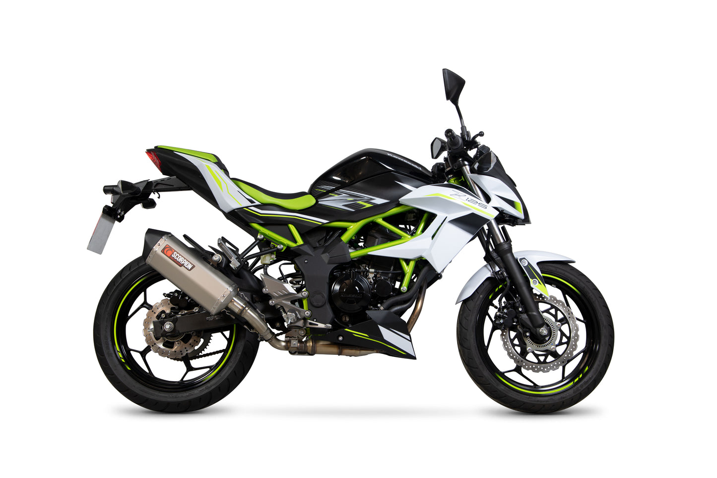 SCORPION SERKET TAPER SLIP-ON KAWASAKI Z 125 18'-21'