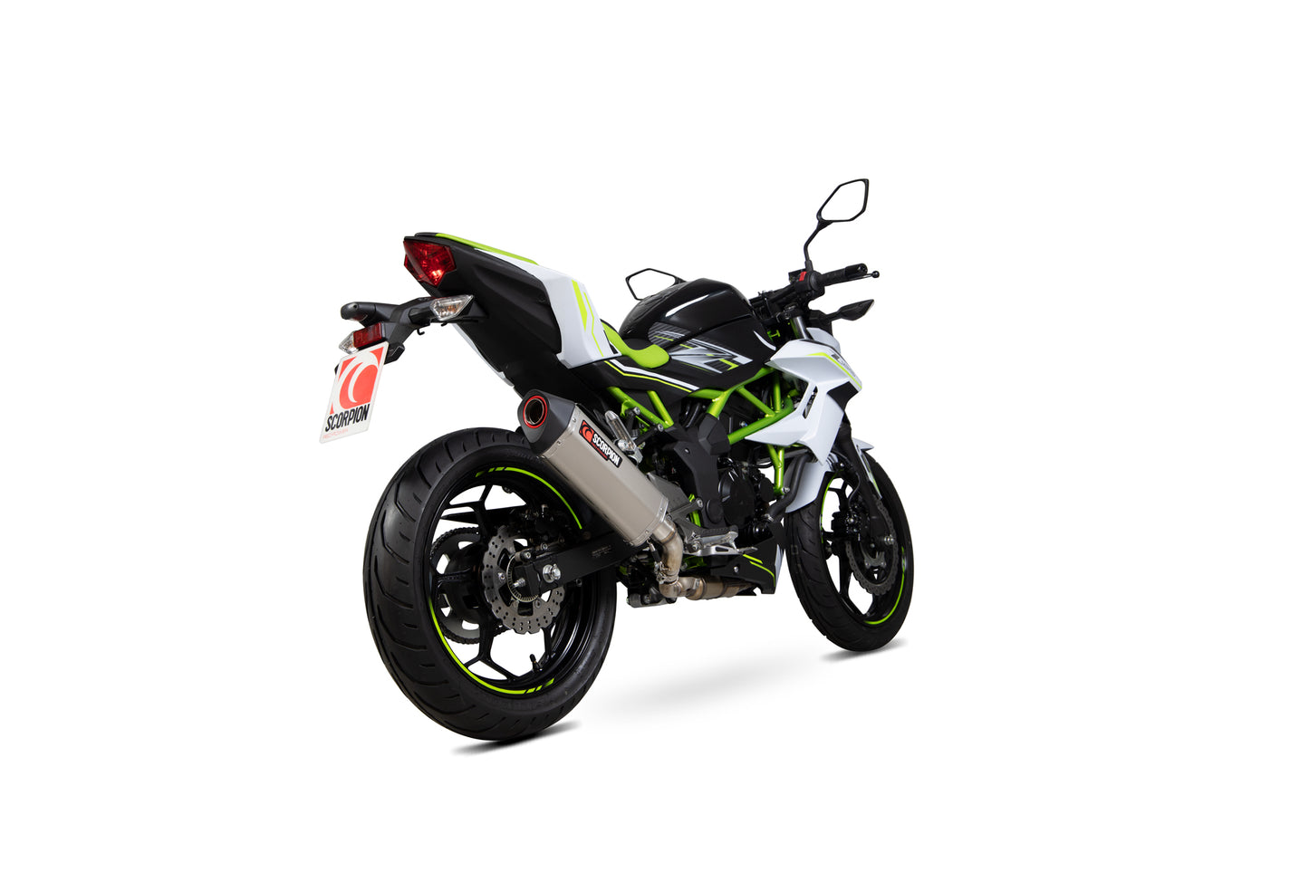 SCORPION SERKET TAPER SLIP-ON KAWASAKI Z 125 18'-21'