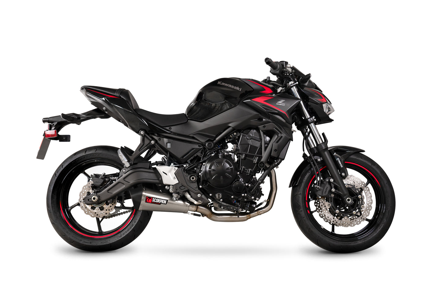 SCORPION SERKET TAPER FULL SYSTEM KAWASAKI Z 650 22'-25'
