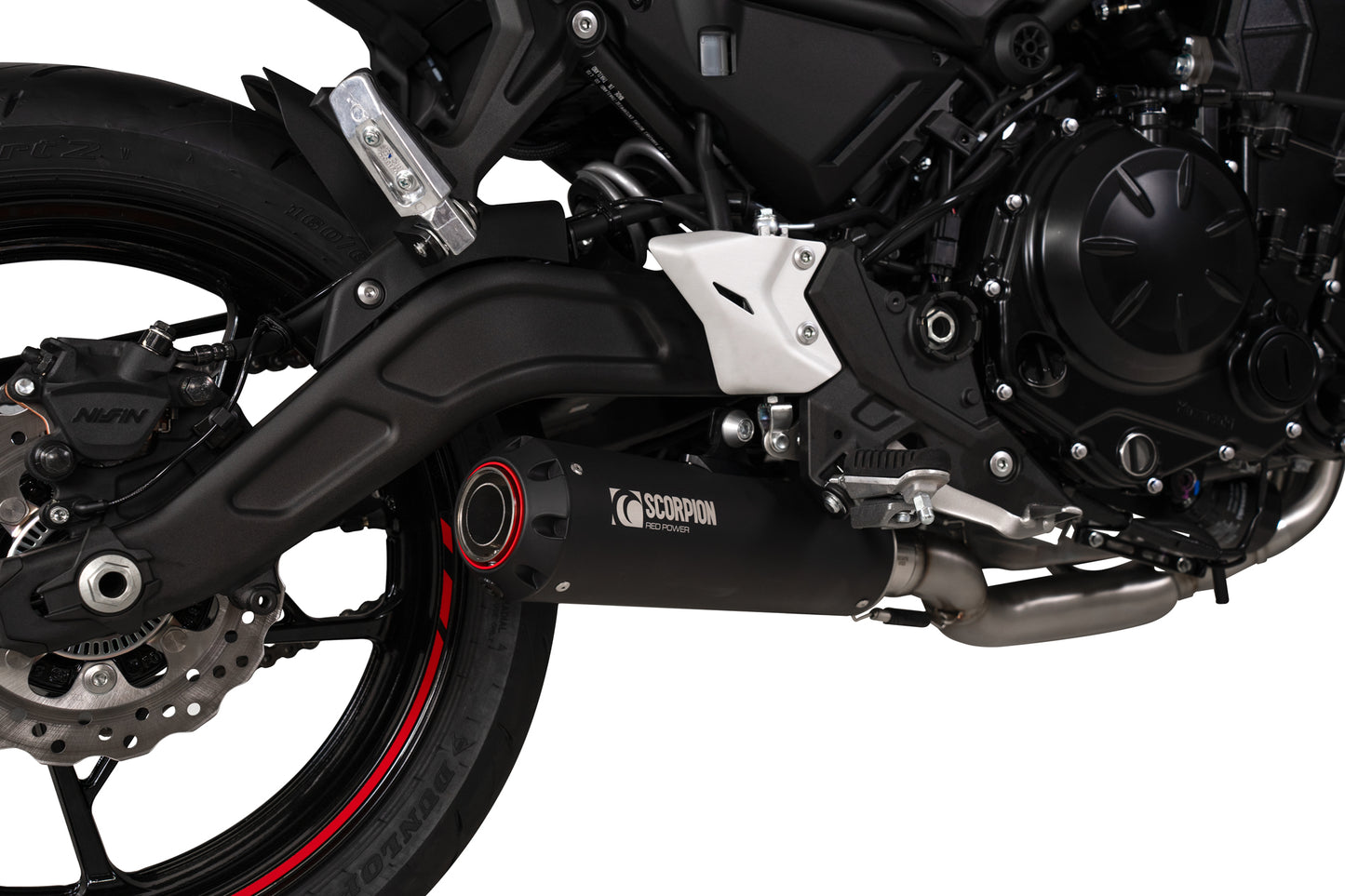 SCORPION RED POWER FULL SYSTEM KAWASAKI Z 650 22'-25'