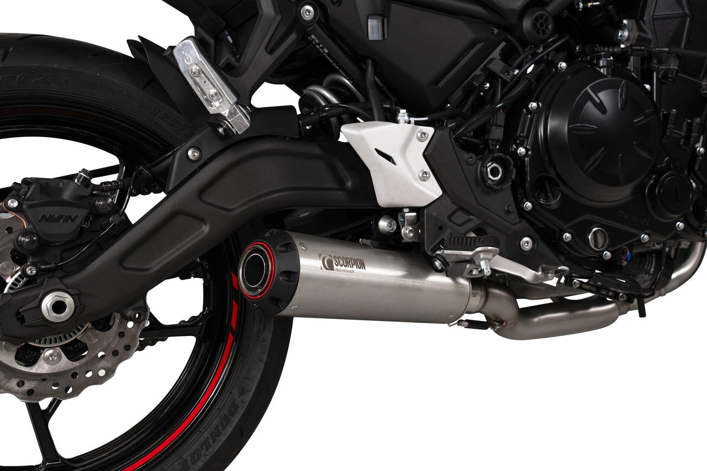 SCORPION RED POWER FULL SYSTEM KAWASAKI Z 650 22'-25'