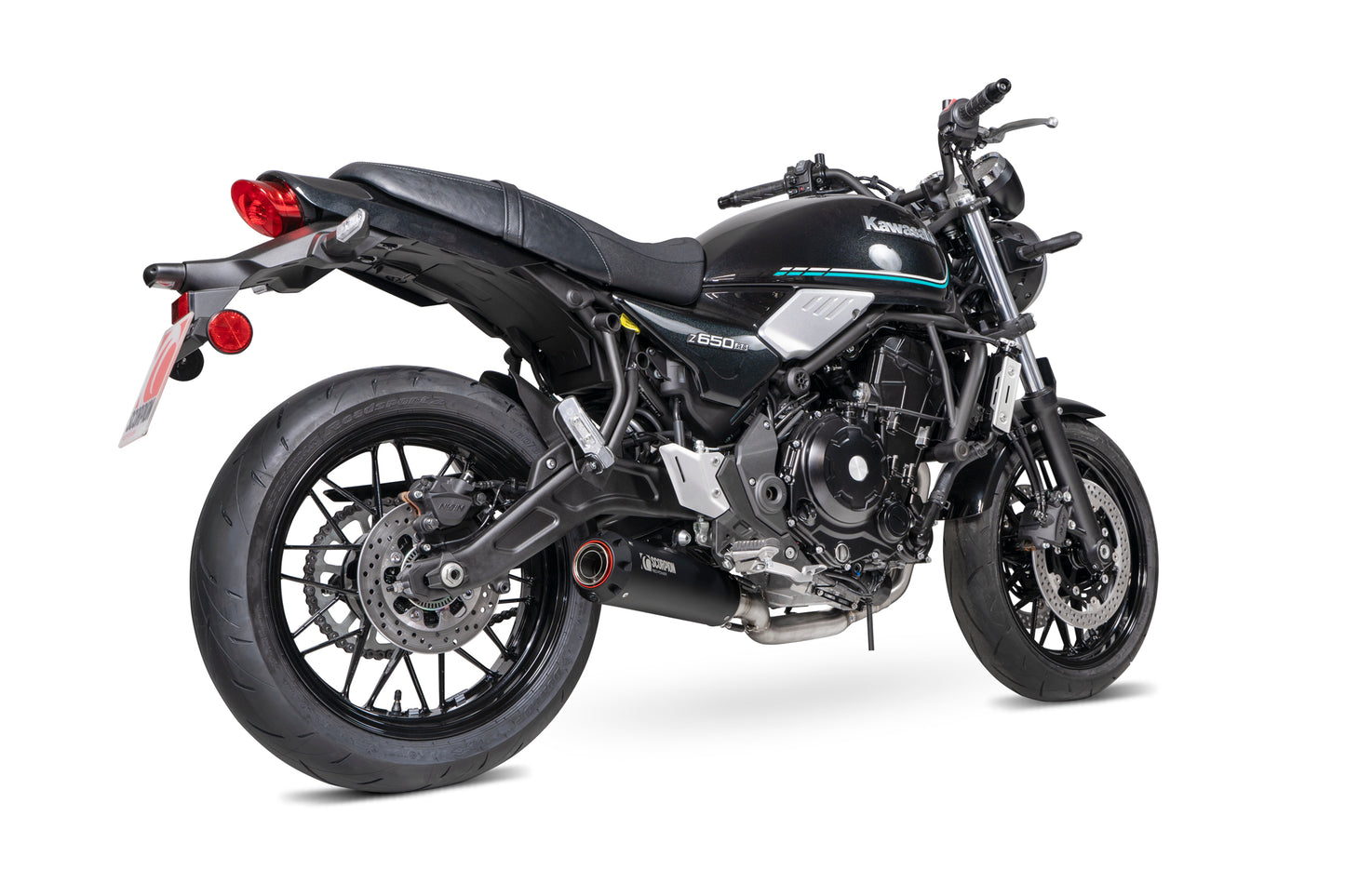 SCORPION RED POWER FULL SYSTEM KAWASAKI Z 650RS 22'-25'