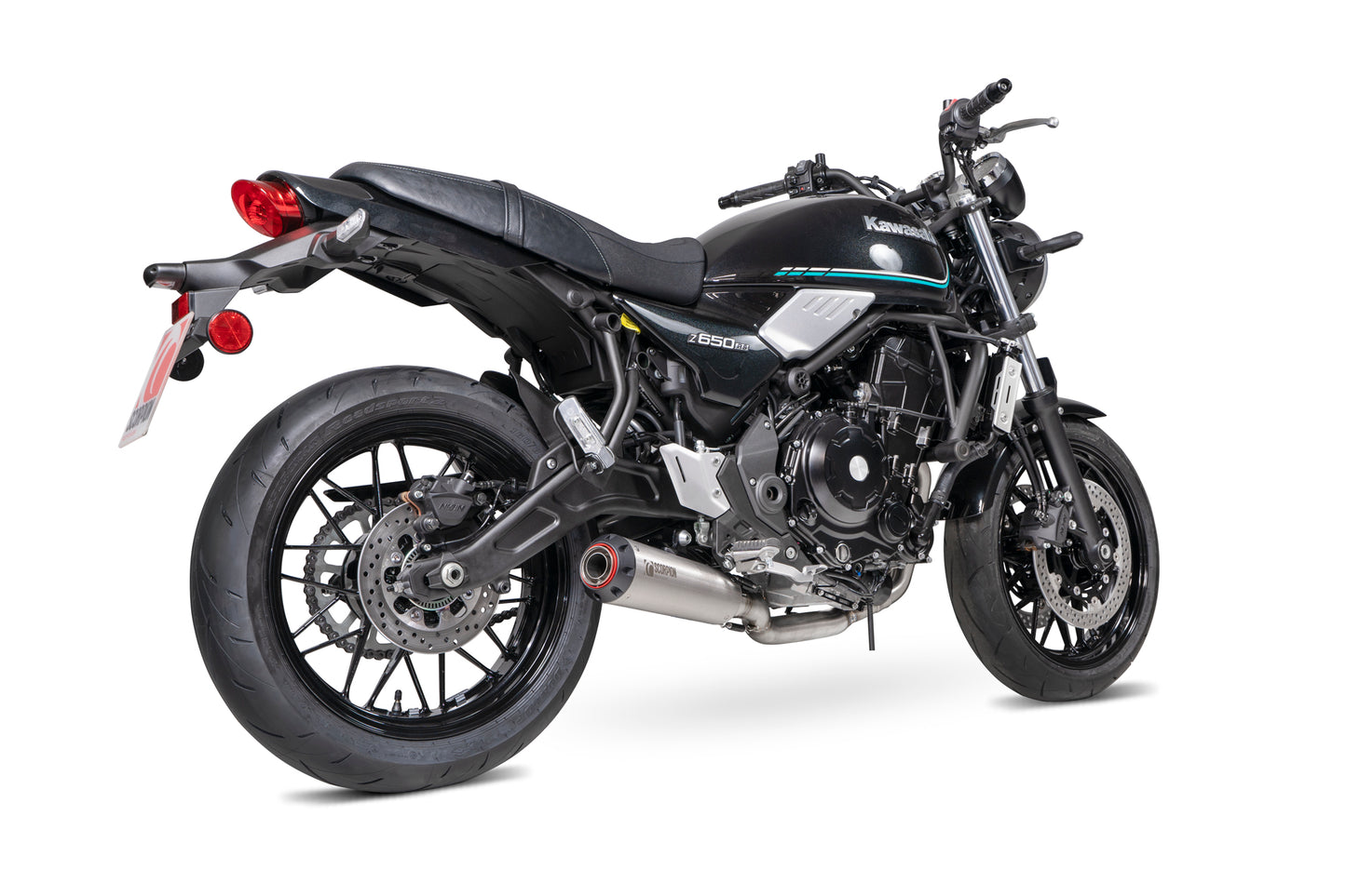 SCORPION RED POWER FULL SYSTEM KAWASAKI Z 650RS 22'-25'