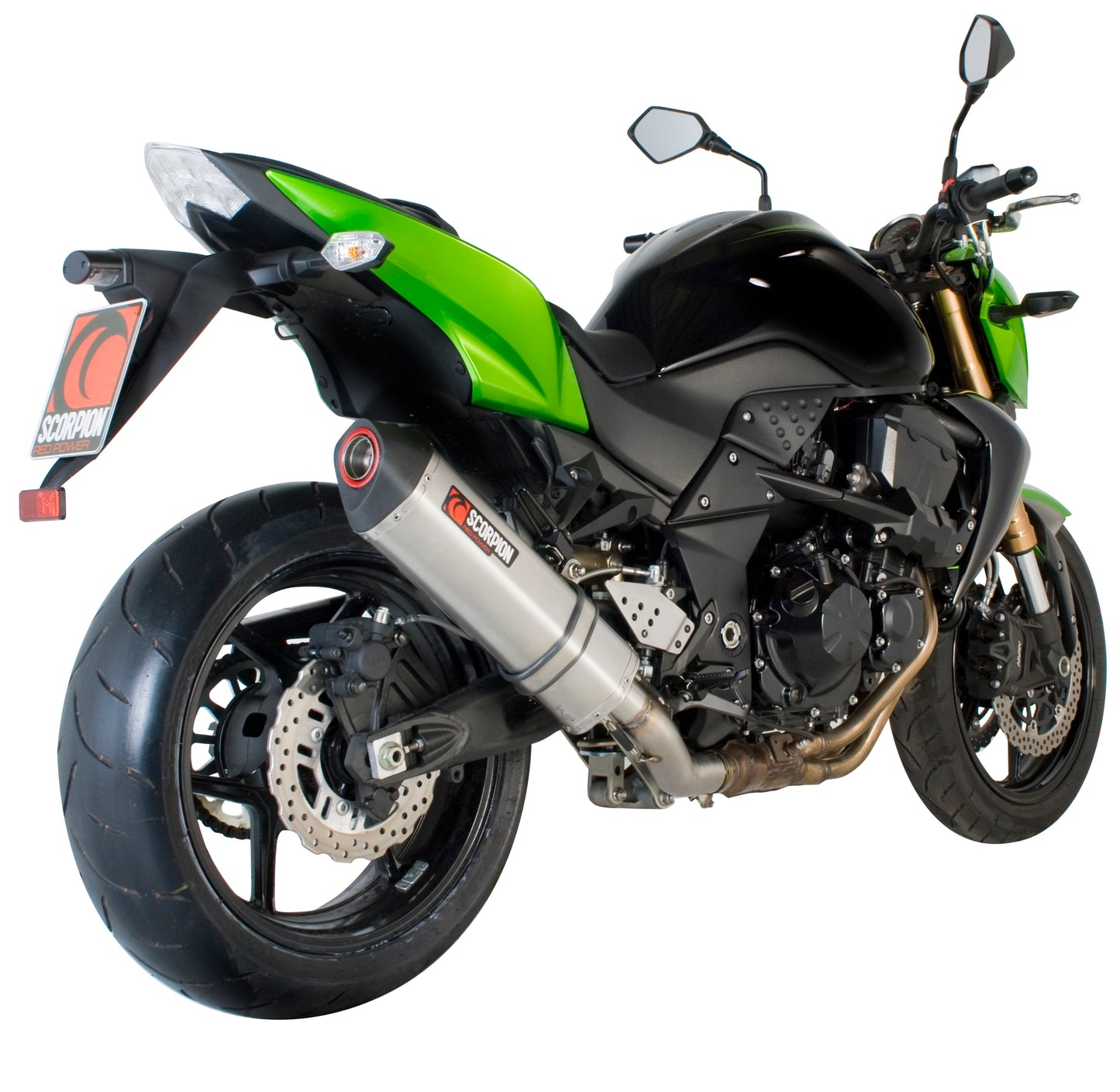 SCORPION SERKET PARALLEL SLIP-ON KAWASAKI Z 750 07'-12' ACERO INOX.