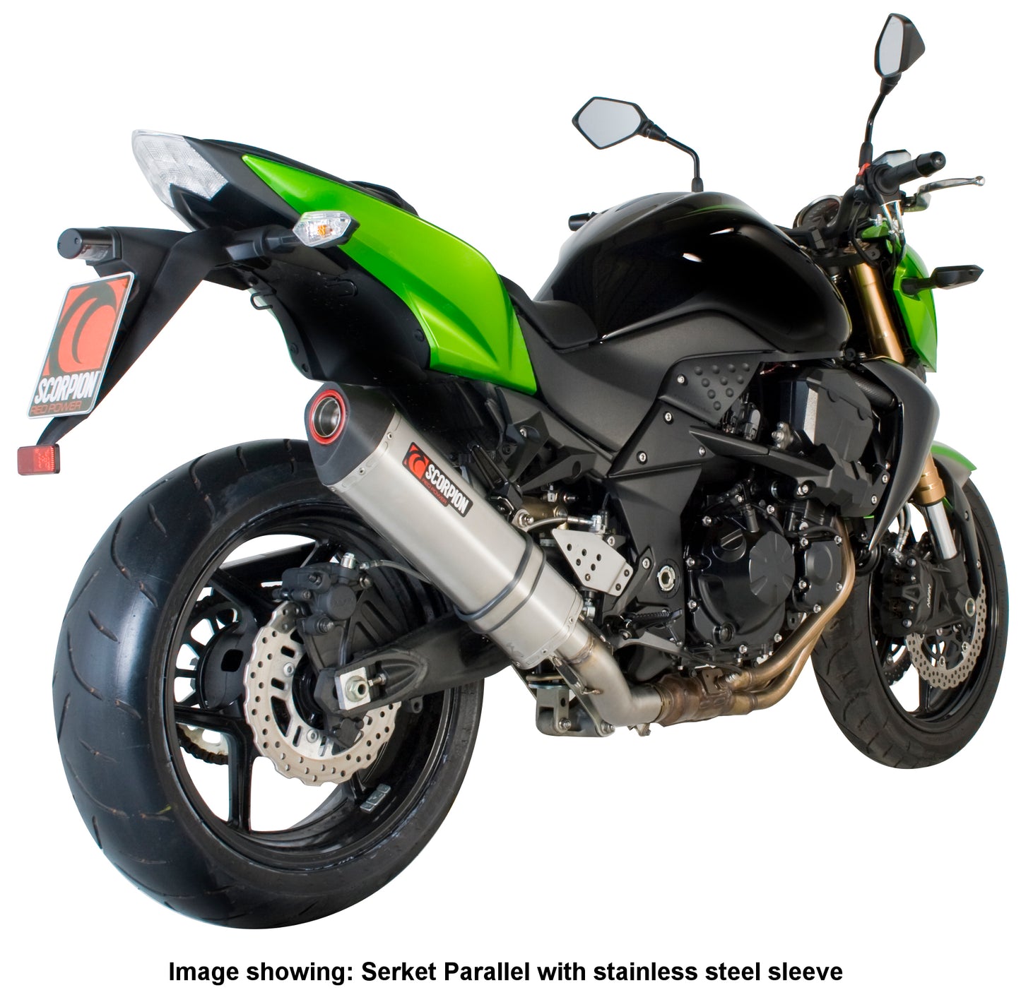 SCORPION SERKET PARALLEL SLIP-ON KAWASAKI Z 750 07'-12' CARBON FIBRE