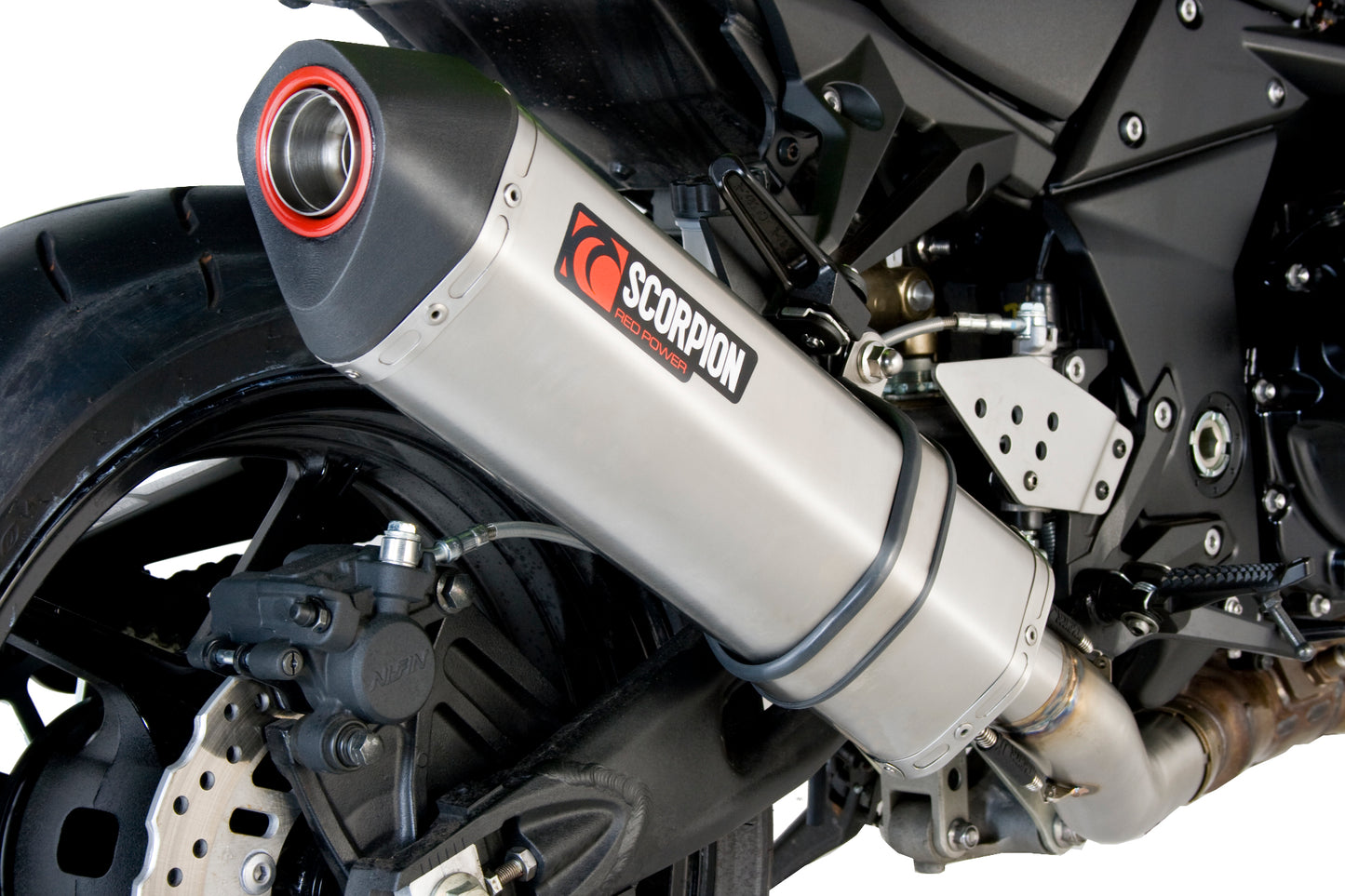 SCORPION SERKET PARALLEL SLIP-ON KAWASAKI Z 750 07'-12' ACERO INOX.