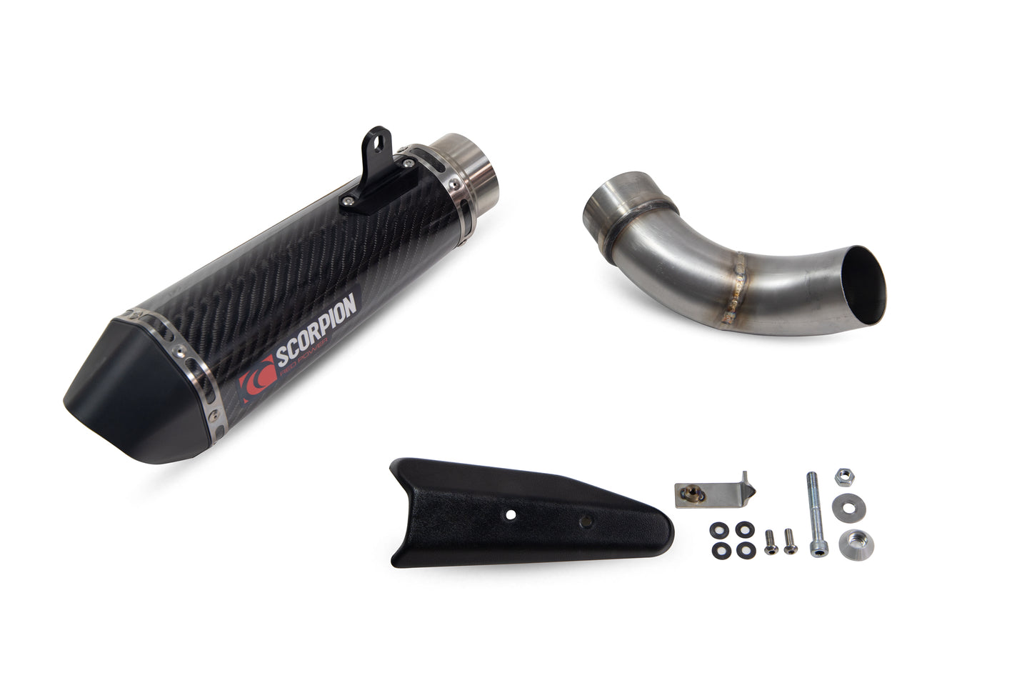 SCORPION SERKET TAPER SLIP-ON KAWASAKI Z900 20'-23' CARBON FIBER