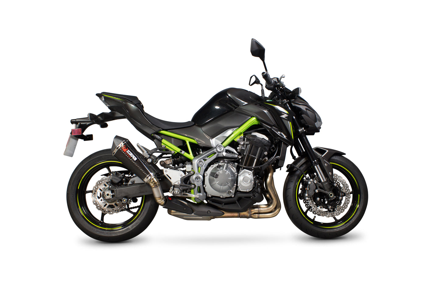 SCORPION SERKET TAPER SLIP-ON KAWASAKI Z900/Z900(A2) 17'-19' CARBON FIBER