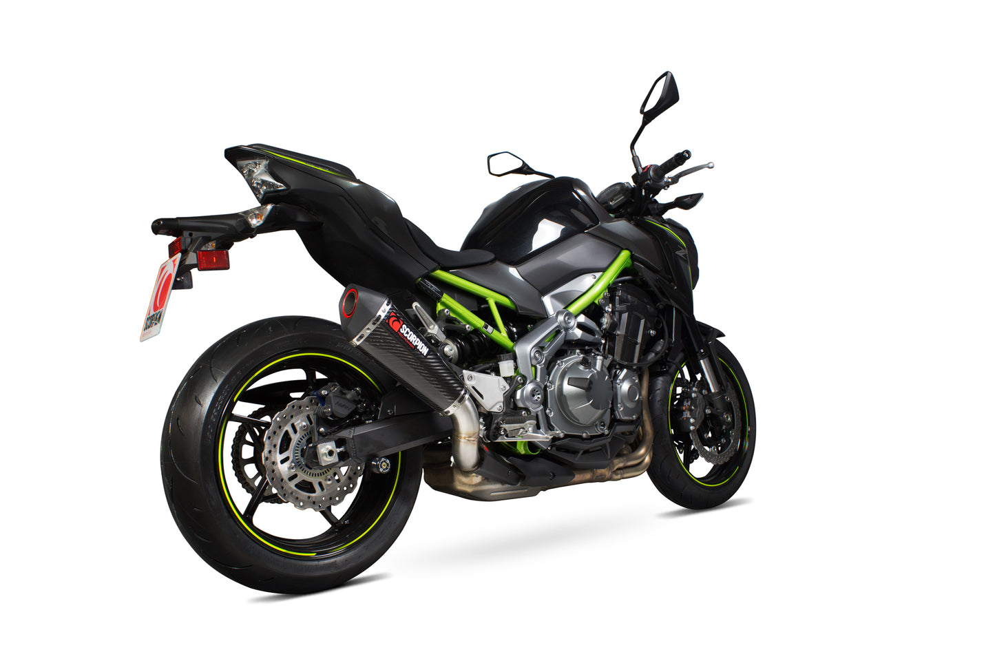 SCORPION SERKET TAPER SLIP-ON KAWASAKI Z900/Z900(A2) 17'-19' CARBON FIBER