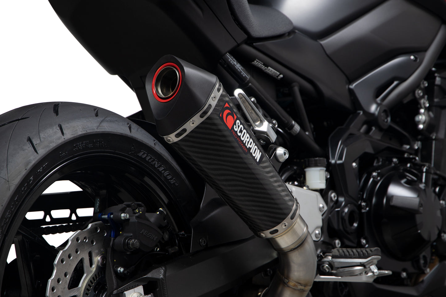 SCORPION SERKET TAPER SLIP-ON KAWASAKI Z900 20'-23' CARBON FIBER
