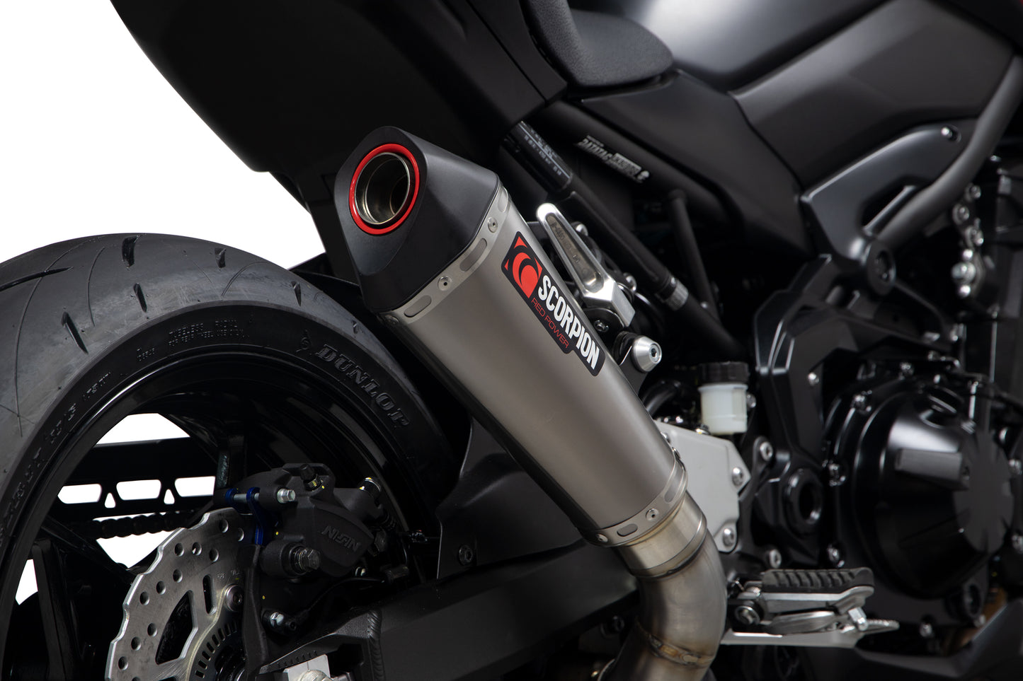 SCORPION SERKET TAPER SLIP-ON KAWASAKI Z900 20'-25' TITANIUM