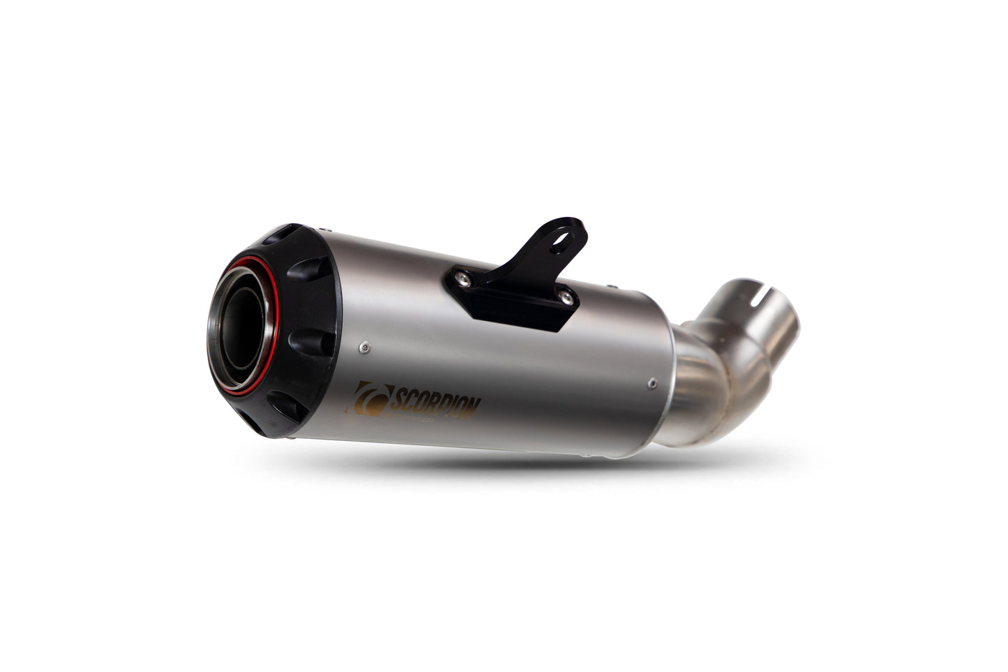SCORPION RED POWER SLIP-ON KAWASAKI Z 900/Z900(A2) 17'-19' TITANIUM