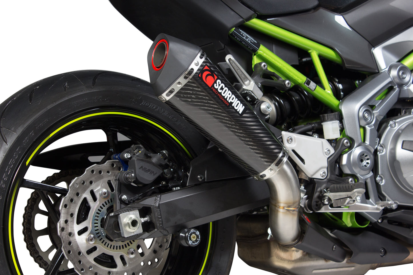 SCORPION SERKET TAPER SLIP-ON KAWASAKI Z900/Z900(A2) 17'-19' CARBON FIBER