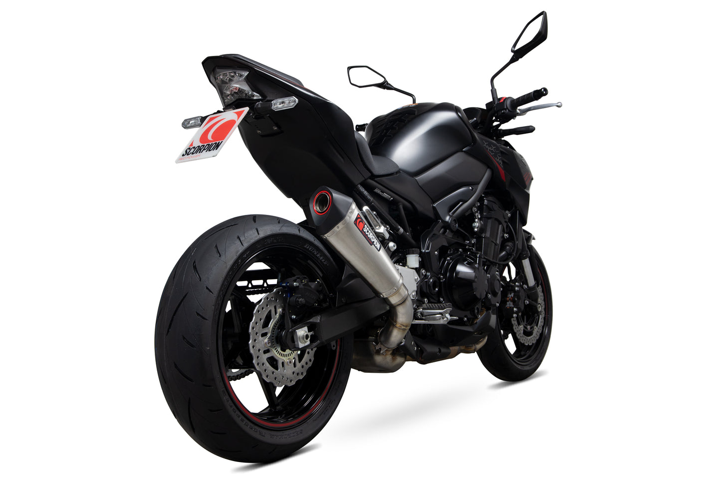 SCORPION SERKET TAPER SLIP-ON KAWASAKI Z900 20'-23' STAINLESS STEEL.