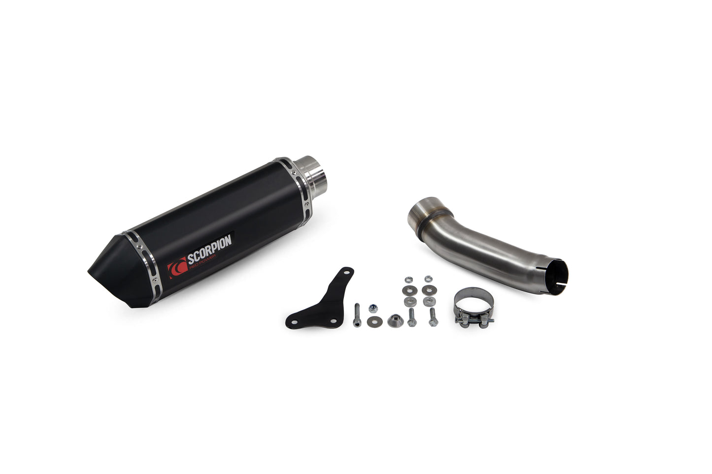 SCORPION SERKET PARALLEL KAWASAKI ZH2 20'-25' BLACK CERAMIC
