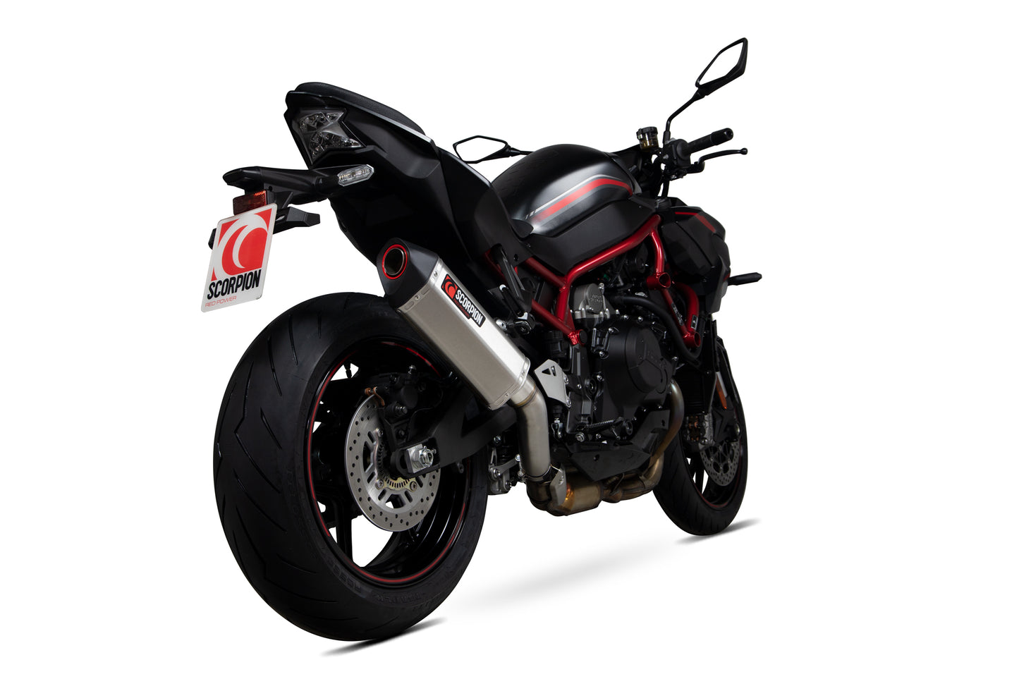 SCORPION SERKET PARALLEL KAWASAKI ZH2 20'-25' ACERO INOX.