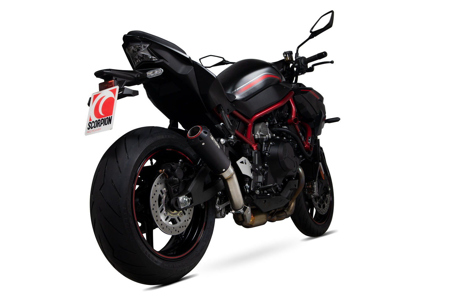 SCORPION RP1-GP KAWASAKI ZH2 20'-25' BLACK CERAMIC