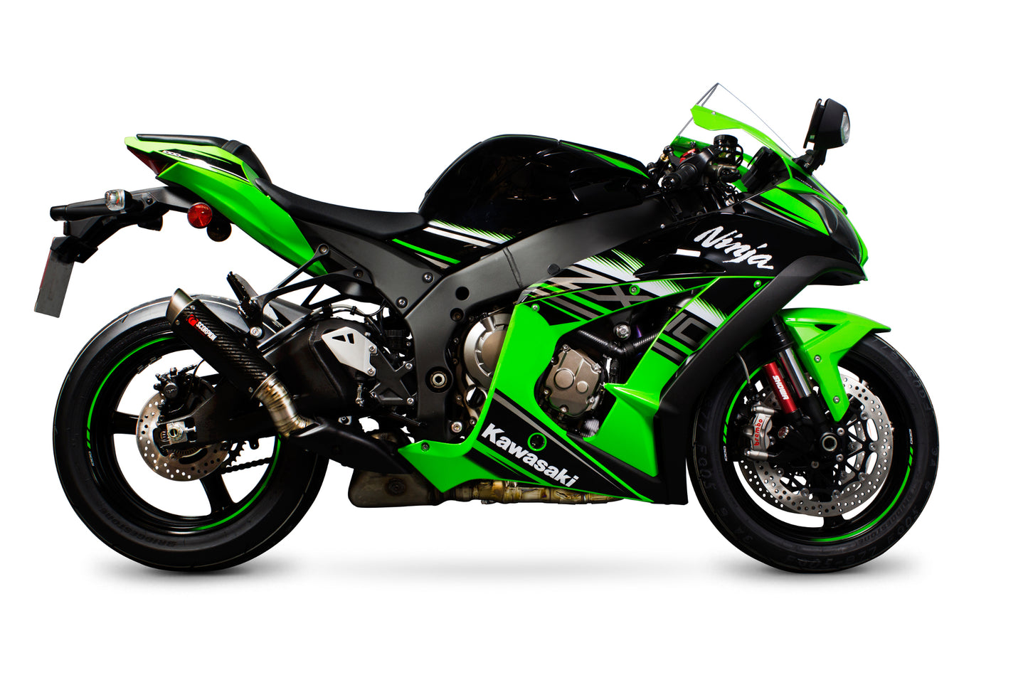 SCORPION RP1-GP SLIP-ON KAWASAKI ZX10R 16'20'/ZX10RR 17'-20'/ZX10R SE 18'-20'