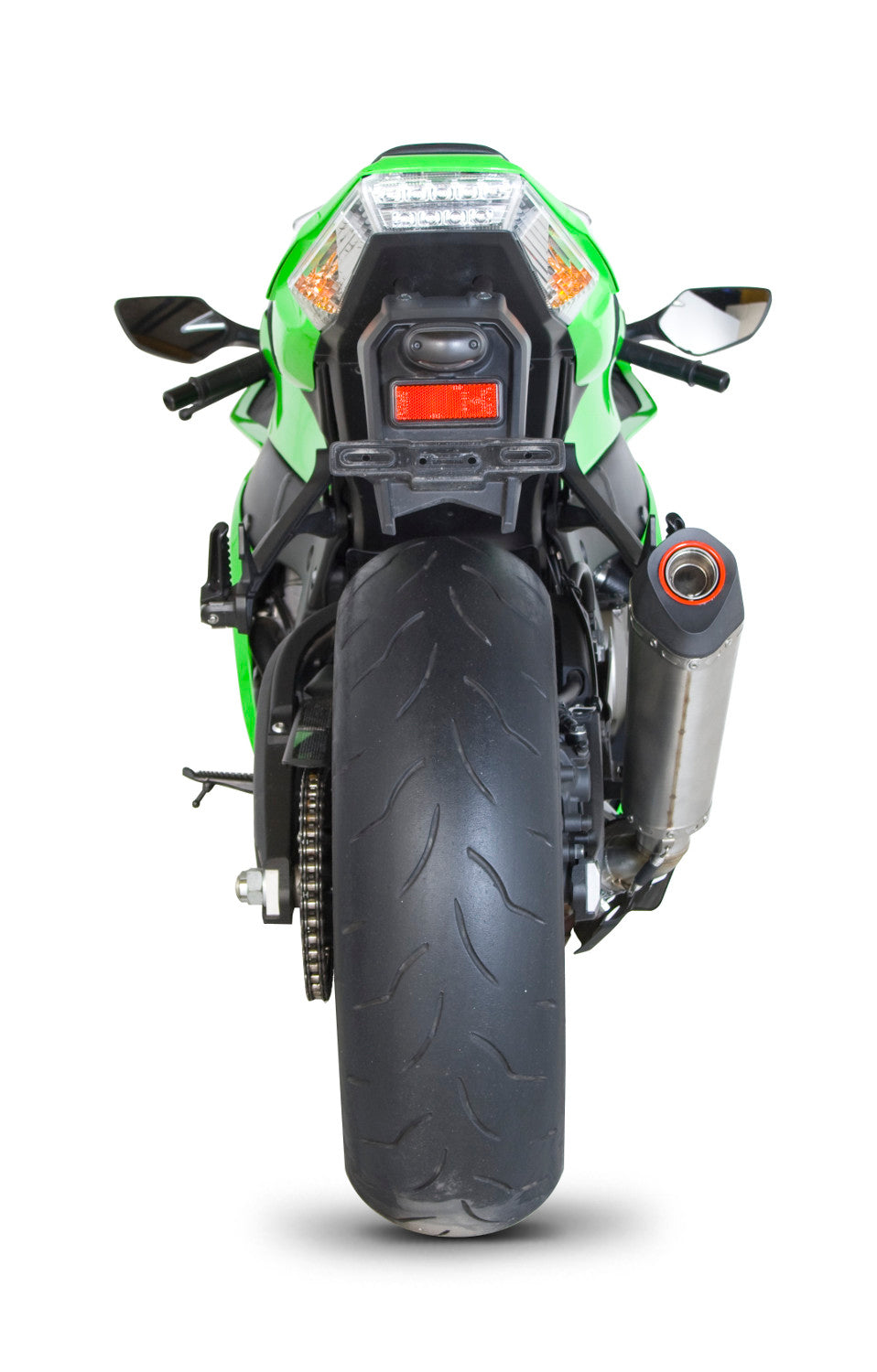 SCORPION SERKET TAPER SLIP-ON KAWASAKI ZX 10R 11'-15' STAINLESS STEEL.