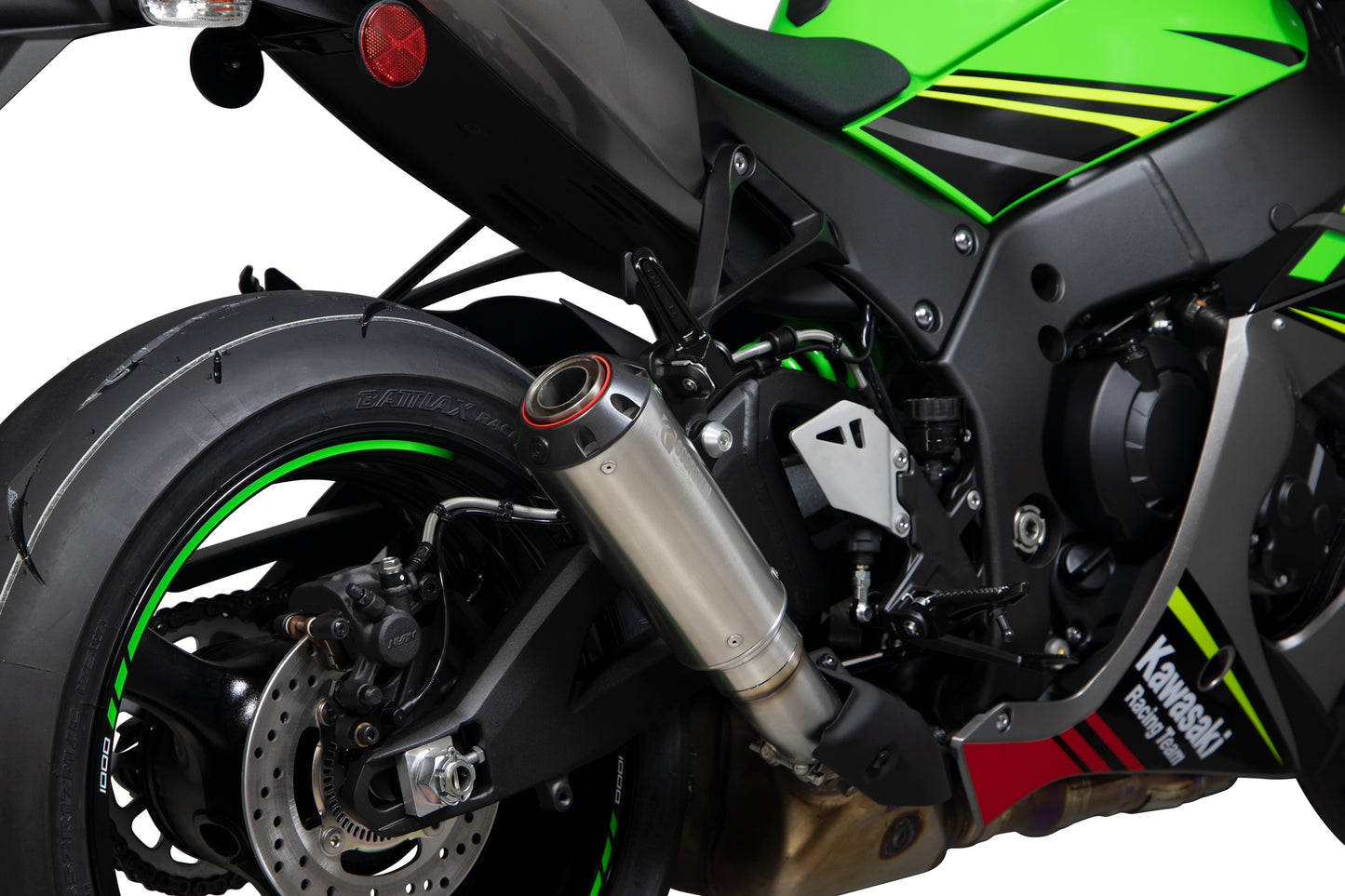 SCORPION RED POWER SLIP-ON KAWASAKI ZX10R 16'20'/ZX10RR 17'-20'/ZX10R SE 18'-20