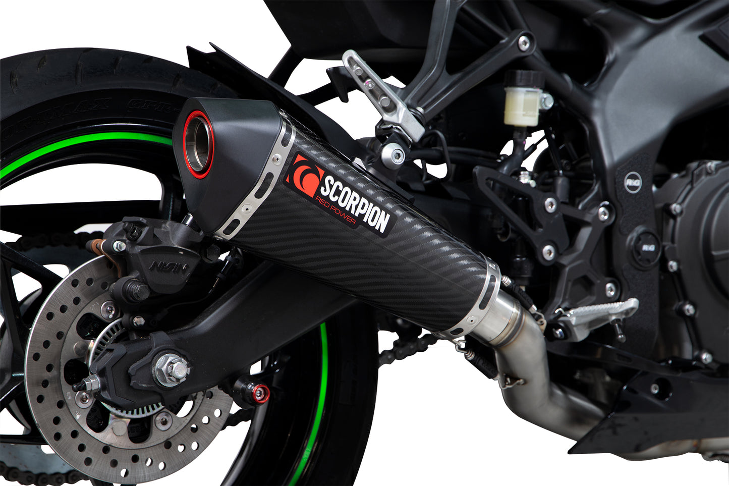 SCORPION SERKET TAPER FULL SYSTEM KAWASAKI ZX 25R 20'-22'