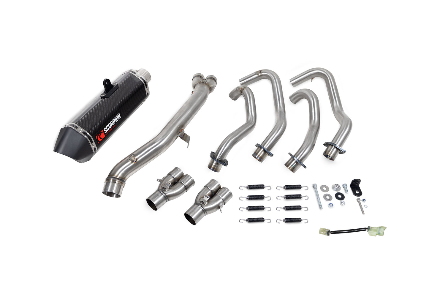 SCORPION SERKET PARALLEL FULL SYSTEM KAWASAKI ZX 25R 20'-22'