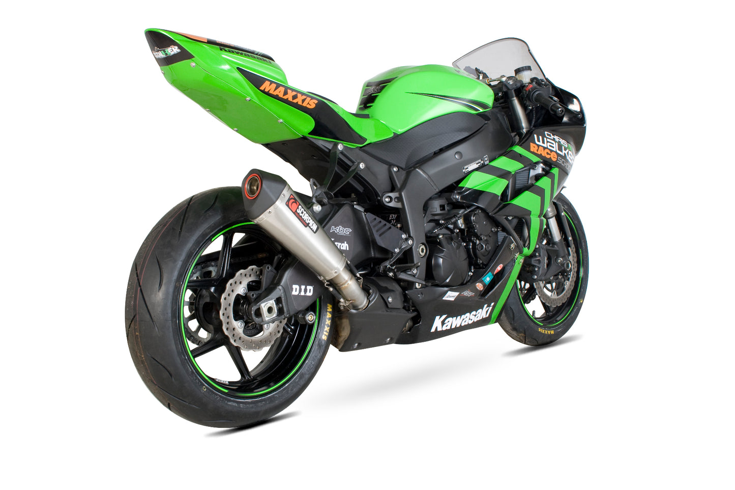 SCORPION SERKET TAPER SLIP-ON KAWASAKI ZX 6R 09'-12'