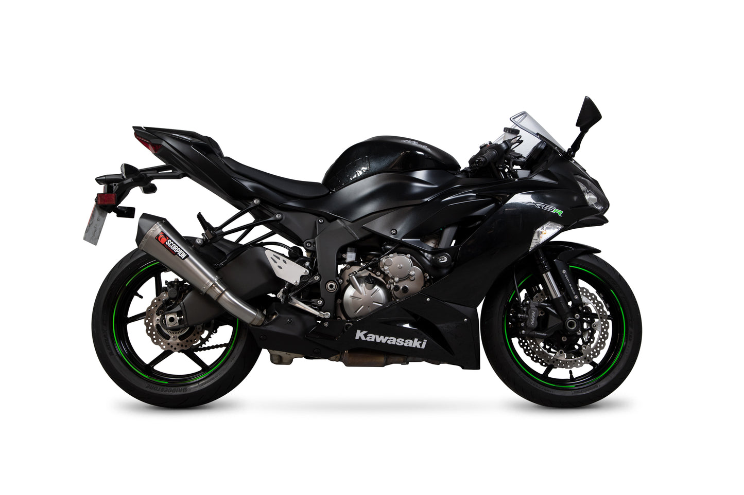 SCORPION SERKET TAPER SLIP-ON KAWASAKI ZX 6R 19'-25'