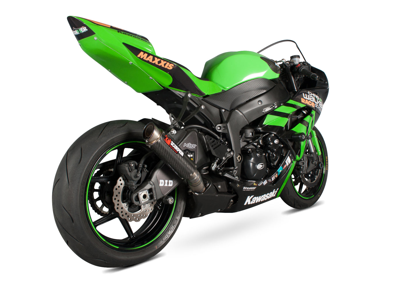 SCORPION RP1-GP SLIP-ON KAWASAKI ZX 6R 09'-12'