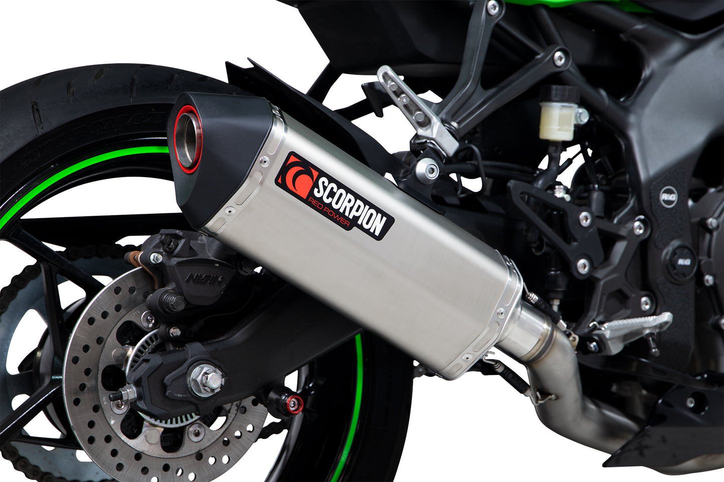 SCORPION SERKET PARALLEL FULL SYSTEM KAWASAKI ZX 25R 20'-22'