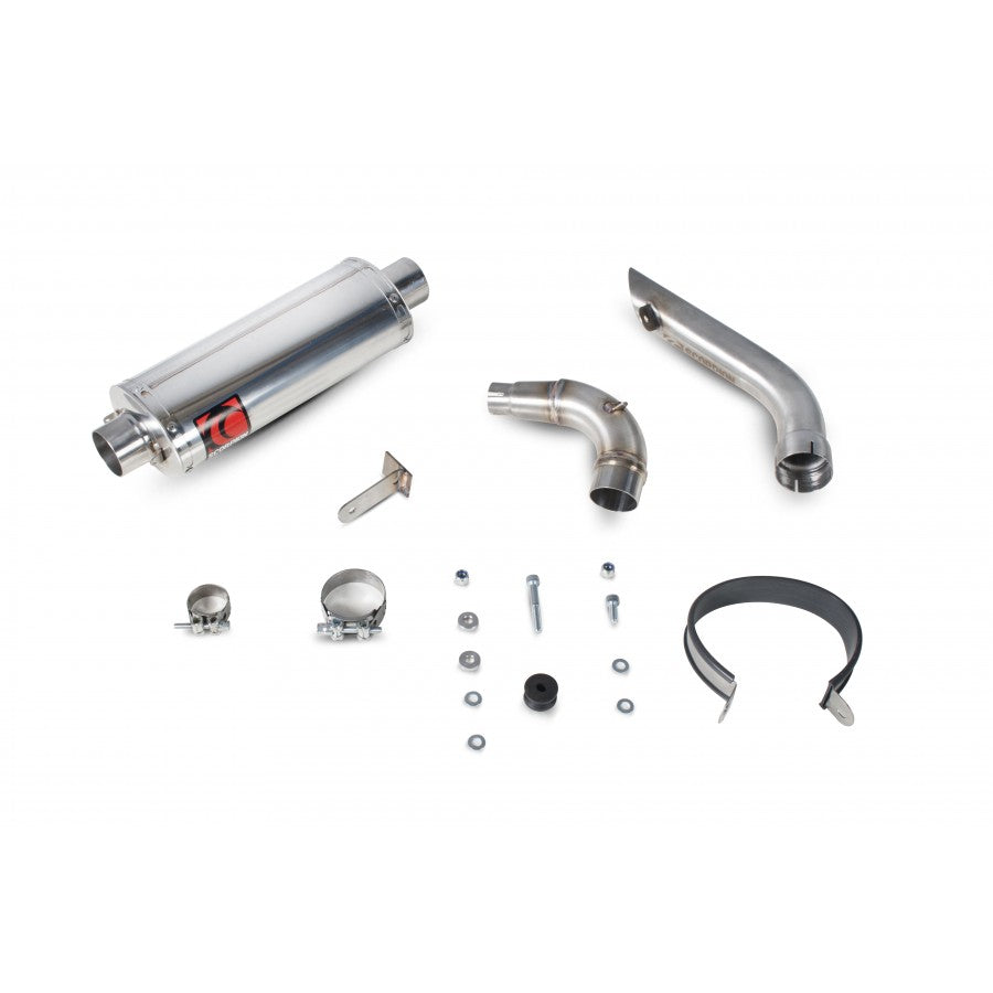 SCORPION UNDERBELLY SLIP-ON APRILIA RS4 125 2011-16