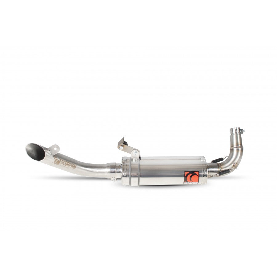 SCORPION UNDERBELLY SLIP-ON APRILIA RS4 125 2011-16