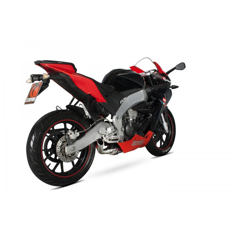 SCORPION UNDERBELLY SLIP-ON APRILIA RS4 125 2011-16