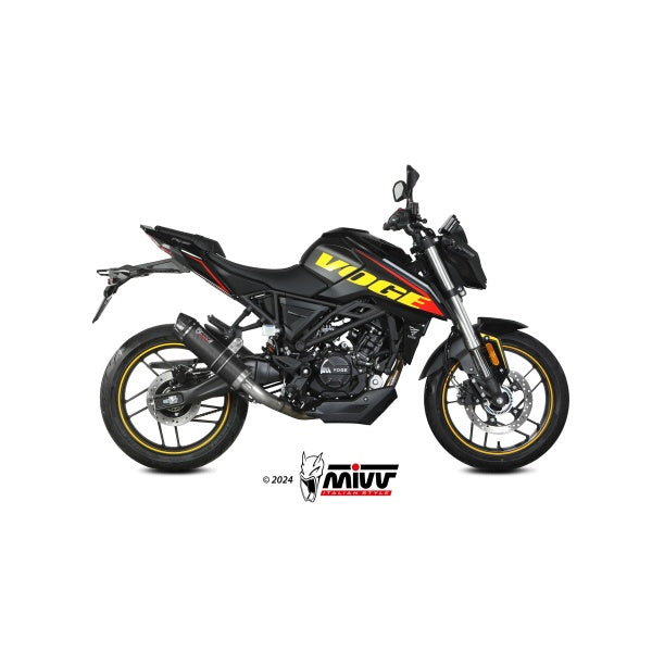 MIVV SLIP-ON GP CARBON VOGE BRIVIDO 125 R 2023-24