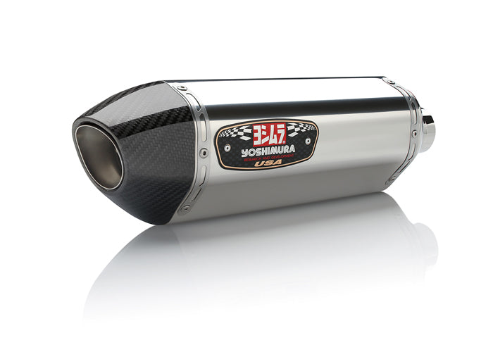 YOSHIMURA MUFFLER R77 TRAPEZOIDAL CONE HONDA CB 500F / CBR 500R 2013-15