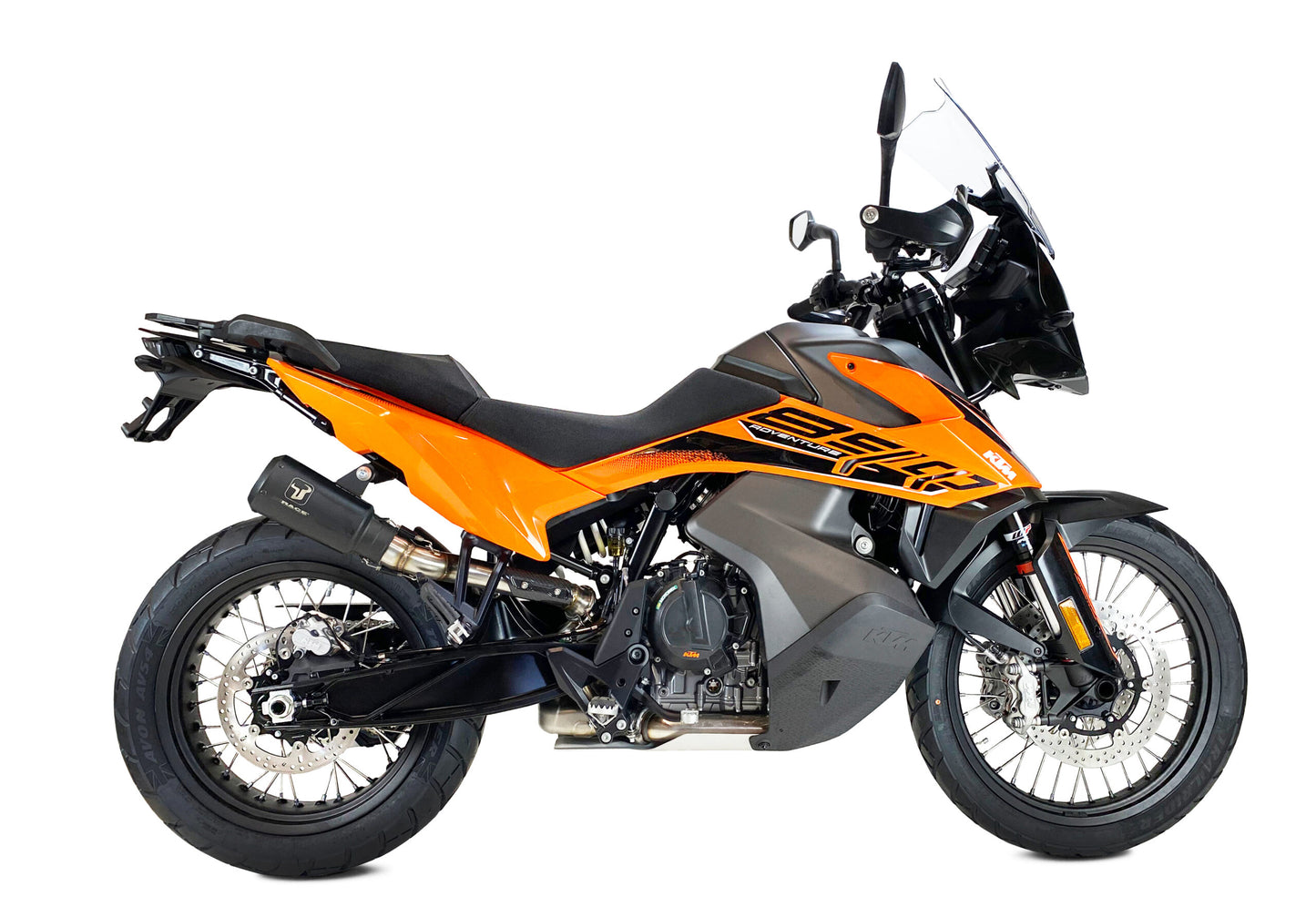 IX RACE APPROVED EXHAUST MK2 BLACK KTM ADVENTURE 890 2021-23