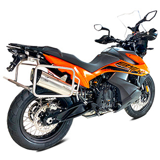 IX RACE APPROVED EXHAUST DESERT INOX KTM ADVENTURE 890 2021-23