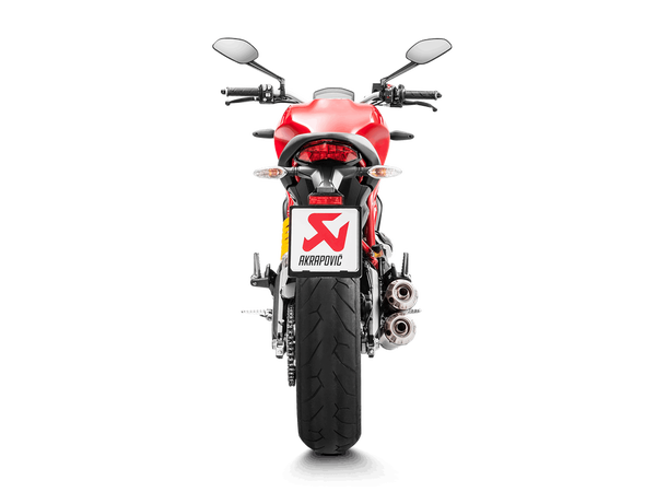 AKRAPOVIC BLACK EDITION SLIP-ON NOT APPROVED DUCATI MONSTER 797 2017-20 / SCRAMBLER 800 2015-20