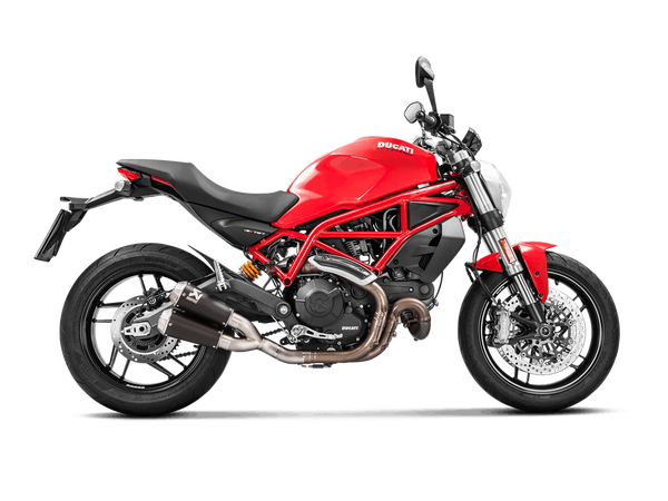 AKRAPOVIC BLACK EDITION SLIP-ON NOT APPROVED DUCATI MONSTER 797 2017-20 / SCRAMBLER 800 2015-20