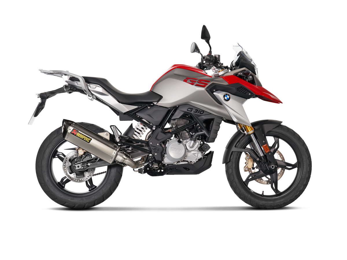 AKRAPOVIC COMPLETE RACING EXHAUST APPROVED TUV EURO 5 BMW G 310 R / G 310 GS 2017-23