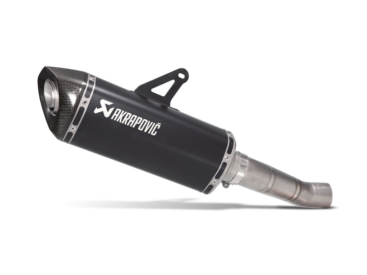 AKRAPOVIC BLACK EDITION SLIP-ON. NOT APPROVED DUCATI MONSTER 1200 / MONSTER 821 2017-20