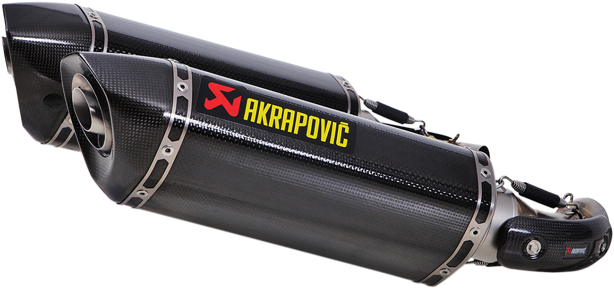AKRAPOVIC SLIP-ON. DUCATI MONSTER 1100 2009-10 / MONSTER 795 / 796 2010-14 / MONSTER 696 2008-14